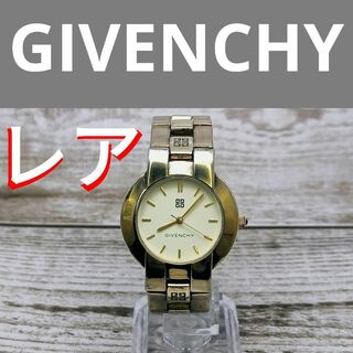 ジバンシィ(GIVENCHY)の動作品　レア　GIVENCHY　腕時計　メンズレディース　ヴィンテージ定価9万円(腕時計)