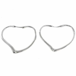 ティファニー(Tiffany & Co.)の本物 ティファニー TIFFANY & Co. オープンハート ピアス 925 シルバー Open Heart アクセサリー ジュエリー 中古(ピアス)