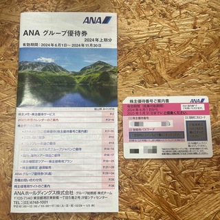 ANA株主優待　2024.6.1-2025.5.31(航空券)