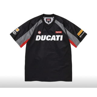 Supreme - Supreme x Ducati Soccer Jersey "Black"