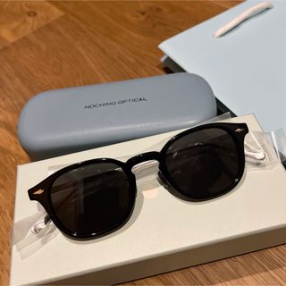 極美品　nochino optical JIFUSAN #4 ダークグレイ