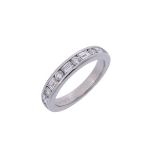 ティファニー(Tiffany & Co.)のティファニー  チャネルセッティング #6.5 ダイヤ リング・指輪(リング(指輪))