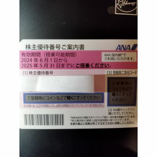 全日空 ANA 株主優待 １枚（ラクマパック送付）(航空券)