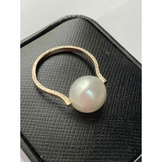 KAORU - 美品　カオル　kaoru  真珠　パール　リング　指輪　k18またはk10