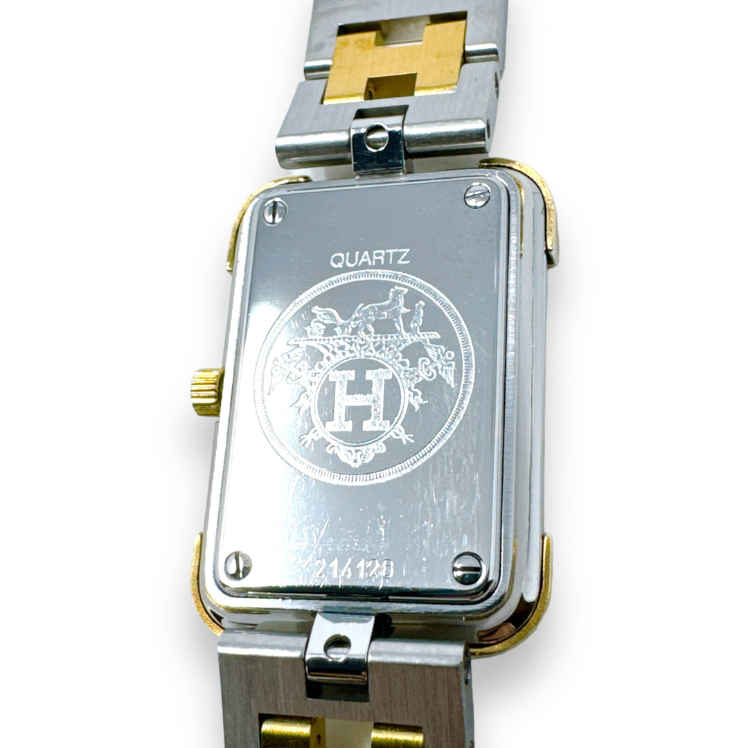 HERMES - エルメス クロアジュール コンビ ホワイト ゴールド HERMES - エルメス クロアジュール コンビ ホワイト ゴールド