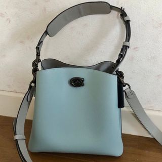 コーチ(COACH)のCOACH ウィロウ バケット バッグ カラーブロック(トートバッグ)