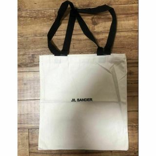 ジルサンダー(Jil Sander)のJIL SANDER ジルサンダー トートバッグ キャンバス 白 新品 未使用(トートバッグ)