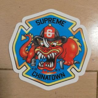 シュプリーム(Supreme)のSUPREME FDNY CHINATOWN ENGINE 6 STICKER(その他)