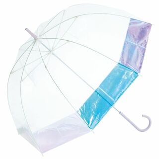 【色:ピンク】Wpc. 雨傘 [ビニール傘] ドームシャイニー ピンク 長傘 6(その他)