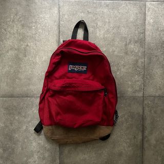 ジャンスポーツ(JANSPORT)の90s ジャンスポーツ リュック/バックパック USA製 レッド(バッグパック/リュック)