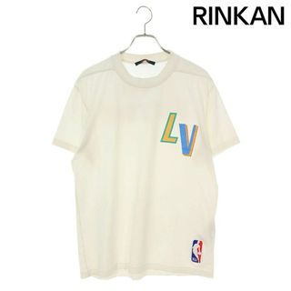 ルイヴィトン(LOUIS VUITTON)のルイヴィトン  21AW  RM212M DT3 HLY20W NBAレタープリントTシャツ メンズ S(Tシャツ/カットソー(半袖/袖なし))