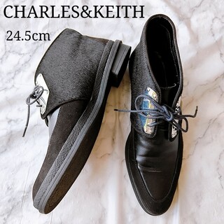 Charles and Keith - 【美品】CHARLES ＆ KEITH チャールズアンドキース ショート ブーツ