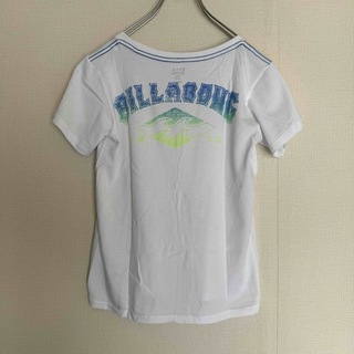 ビラボン(billabong)の美品 BILLABONG ビラボン バックプリント 半袖Tシャツ M(Tシャツ/カットソー(半袖/袖なし))