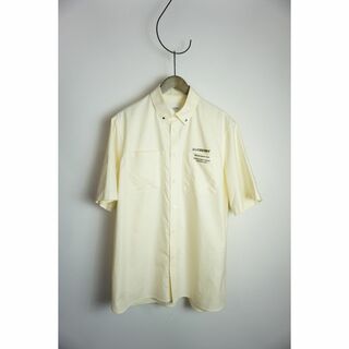 BURBERRY - 美品 正規 22SS BURBERRY BD半袖 シャツ イエロー516O▲