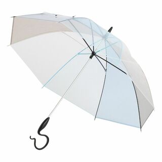 【新着商品】EVEREON(エバーイオン) 長傘 ブルー 60cm コンビ 8本(その他)