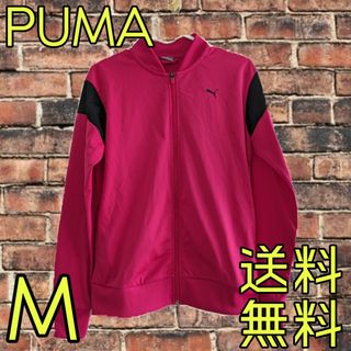 プーマ(PUMA)の【美品】PUMA　puma　プーマ　レディースジャージ　Mサイズ　匿名配送(トレーナー/スウェット)