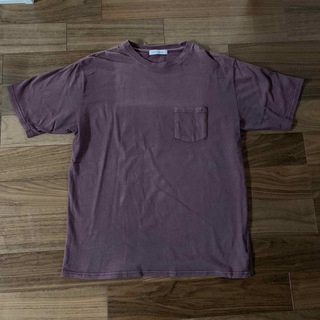 チャオパニック(Ciaopanic)のCIAOPANIC フェード ポケットTシャツ バーガンディー XL(Tシャツ/カットソー(半袖/袖なし))