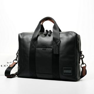 コーチ(COACH)の■美品■COACH コーチ ≪79543≫ ペイサー ビジネスバッグ ブリーフケース ハンドバッグ 鞄 レザー 2WAY ブランド古着【中古】20231108/GO7250(ハンドバッグ)