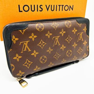 LOUIS VUITTON - 【超極美品】ルイヴィトン モノグラム ジッピーウォレット レティーロ 新型 黒
