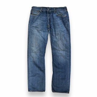 リーバイス(Levi's)のリーバイス 501 古着 デニム ヒゲ 革パッチ W38 L34 色落ち(デニム/ジーンズ)