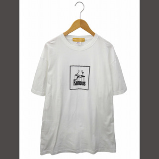 ワールドワイドフェイマス プリント 半袖 オーバーサイズ Tシャツ XXL(Tシャツ/カットソー(半袖/袖なし))