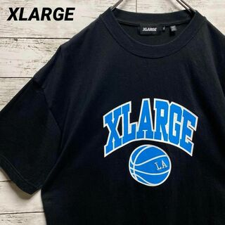 XLARGE - a24【美品】エクストララージ　希少なXL　刺繍ロゴ　ビッグロゴ　半袖Tシャツ