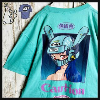 #FR2 - 【即完売モデル】エフアールツー☆バイカーガールバックプリントTシャツ 人気L