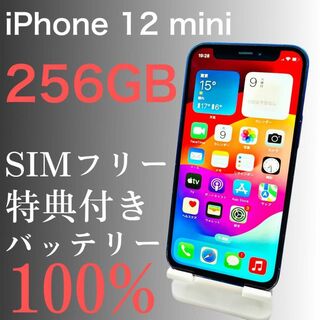 アップル(Apple)のiPhone 12 mini  256GB SIMフリー　【特典付き】(スマートフォン本体)