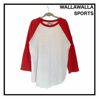 ワラワラスポーツ(WALLA WALLA SPORT)のワラワラスポーツ　Tシャツ　アメリカ製　US古着　アメカジ　カジュアル(Tシャツ/カットソー(七分/長袖))