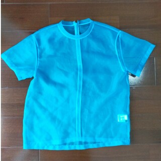 ルシェルブルー(LE CIEL BLEU)のルシェルブルー  シースルーTシャツ  青(Tシャツ(半袖/袖なし))