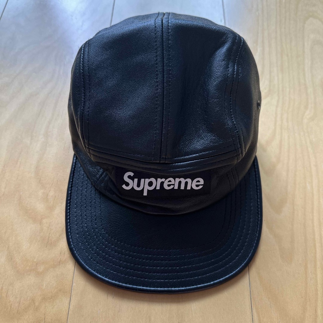 貴重】Supreme レザーキャップ 貴重】Supreme レザーキャップ