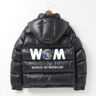 ■美品■2021AW■MONCLER GENIUS モンクレール ジーニアス × フラグメント HANTIUM ハンティウム メンズ サイズ1 黒 7 MONCLER FRAGMENT HIROSHI FUJIWARA【中古】20230916/GO3746(ダウンジャケット)