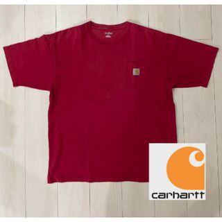 carhartt - Carhartt Tシャツ カーハート   /  サイズ : L　赤