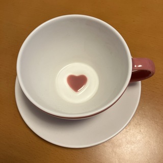 Starbucks Coffee - スターバックス　バレンタイン　カップとソーサー