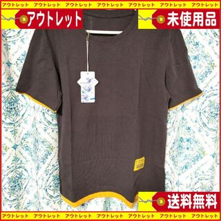EASTEMPO新品 メンズシャツ　Lサイズ　グレー色　 　送料無料・匿名配送(シャツ)