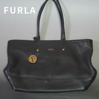 フルラ(Furla)のFURLA　フルラ　トートバッグ　黒　ブラック(トートバッグ)