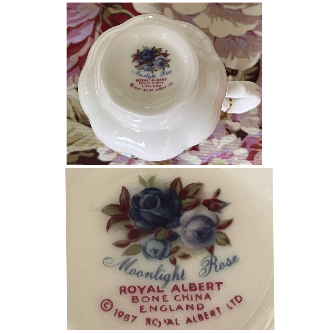 ROYAL ALBERT - 【美品】ロイヤルアルバート☆ムーンライト ROYAL ALBERT - 【美品】ロイヤルアルバート☆ムーンライト