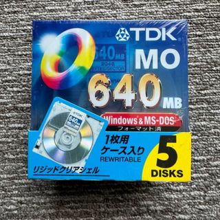 ティーディーケイ(TDK)のTDK MOディスク 640MB MO-R640D-5A(PC周辺機器)