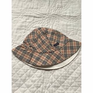 BURBERRY - ☆ BURBERRY キッズハット帽子(リバーシブル)☆未使用難