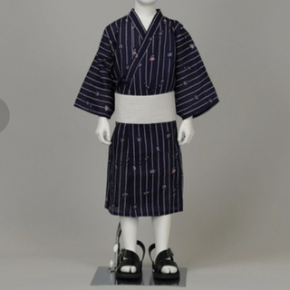 キッズ　男の子　浴衣  甚平　95-100cm(甚平/浴衣)
