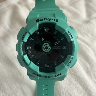 ベビージー(Baby-G)のBaby-G 時計　グリーン(腕時計)