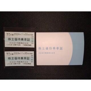 京急乗車券２枚(鉄道)