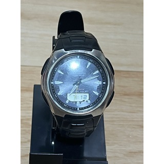カシオ(CASIO)のCASIO ソーラー電波腕時計 アナログデジタルコンビネーションモデル 実働品♪(腕時計(アナログ))