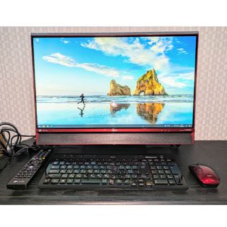 エヌイーシー(NEC)のPC-DA970EAR-J NEC 23.8型デスクトップパソコン LAVIE…(デスクトップ型PC)