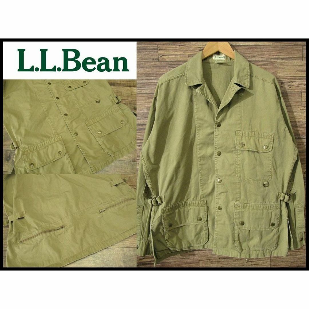 L.L.Bean - 80s エルエルビーン 3ポケット サファリ フィールド L.L.Bean - 80s エルエルビーン 3ポケット サファリ フィールド
