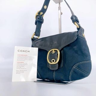 コーチ(COACH)の✨美品✨COACH コーチ　11441 ワンショルダーバッグ ソーホー　ブラック(ハンドバッグ)