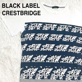 BLACK LABEL CRESTBRIDGE - 【ブラックレーベルクレストブリッジ】ハイビスカス　花柄　Tシャツ