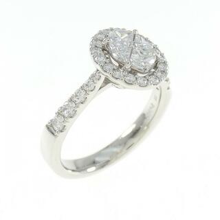 【新品】PT ダイヤモンド リング 0.48CT(リング(指輪))