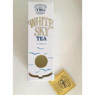 マリアージュフレール(マリアージュ フレール)のTWG White sky Tea ホワイトスカイ　シンガポール限定缶日本未入荷(茶)