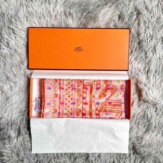 エルメス(Hermes)のエルメス Hermes 新品 カレ 60 《ジグザグのサングル》レインボードット(バンダナ/スカーフ)